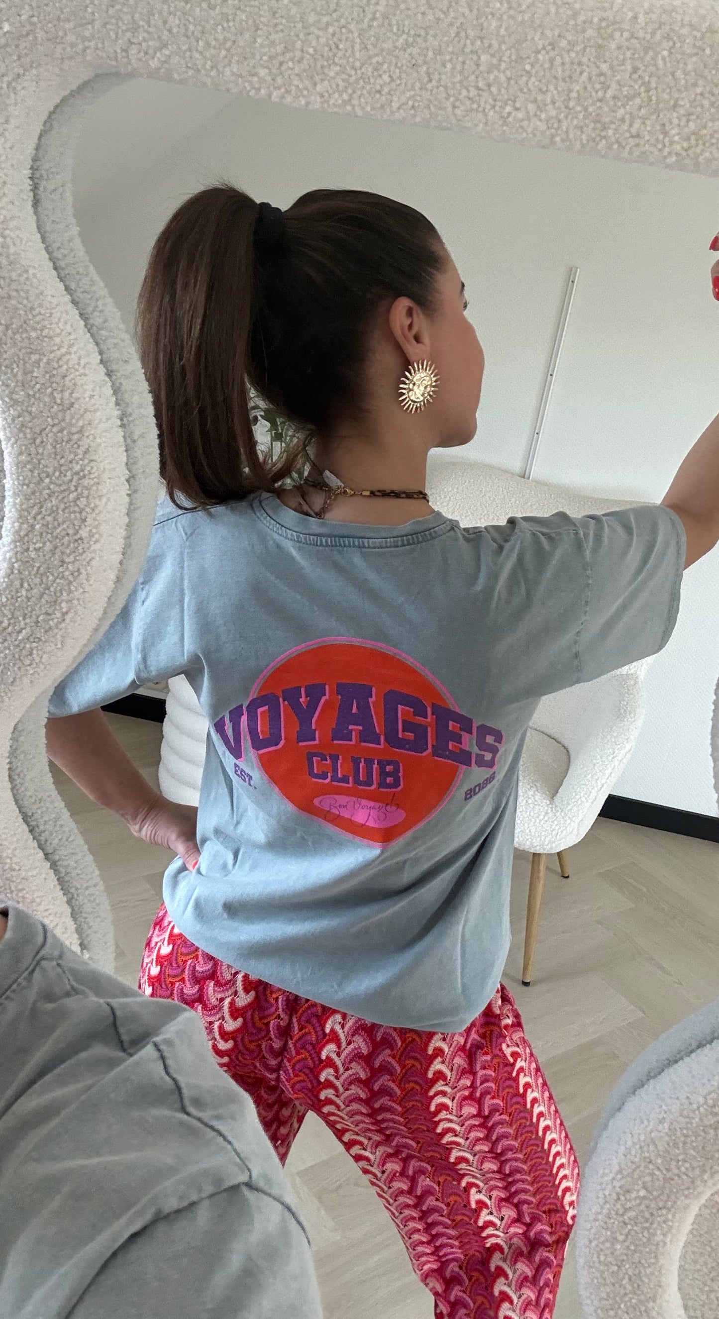 Voyages tee Grey